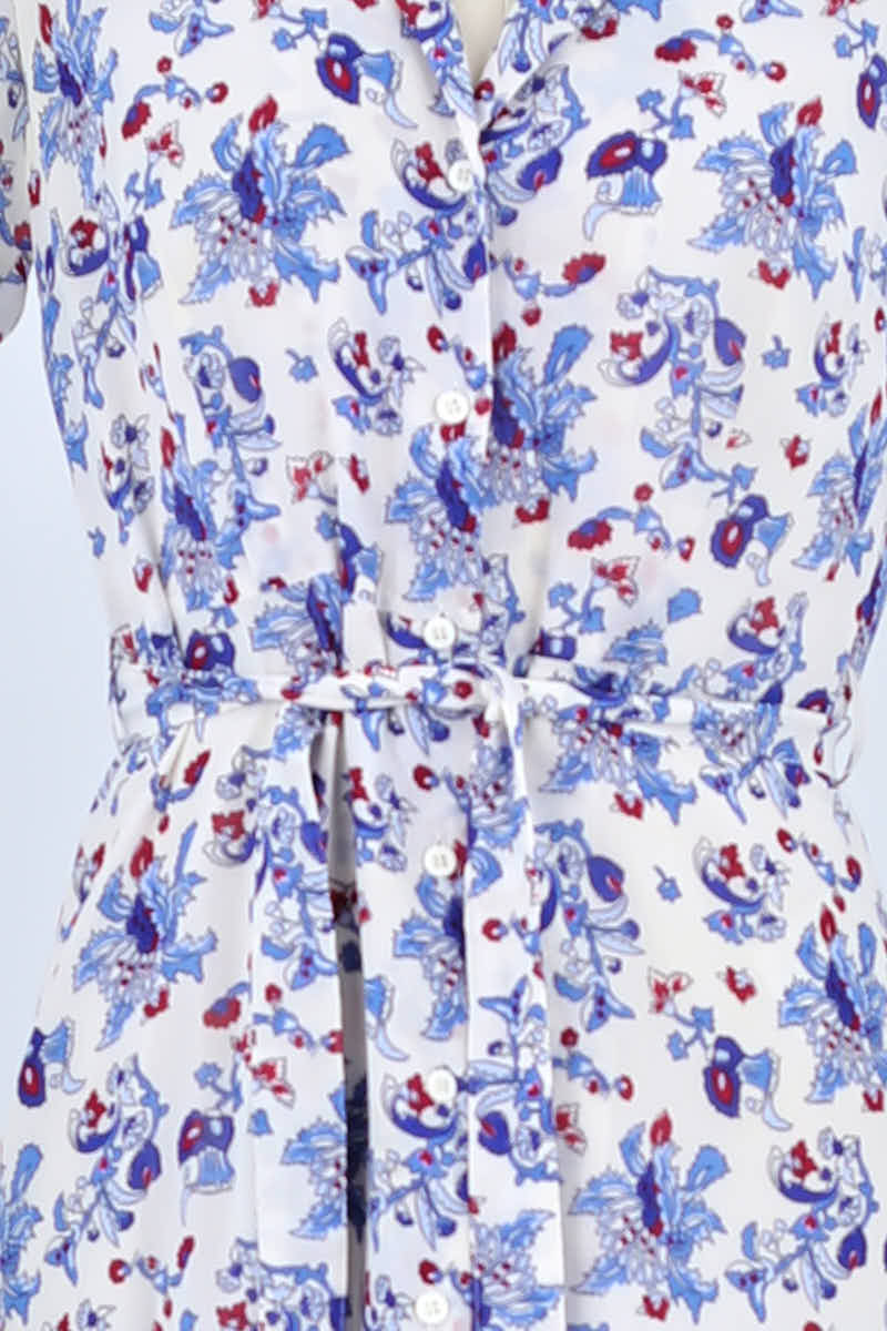Robe Claudie Pierlot Blanc en Viscose