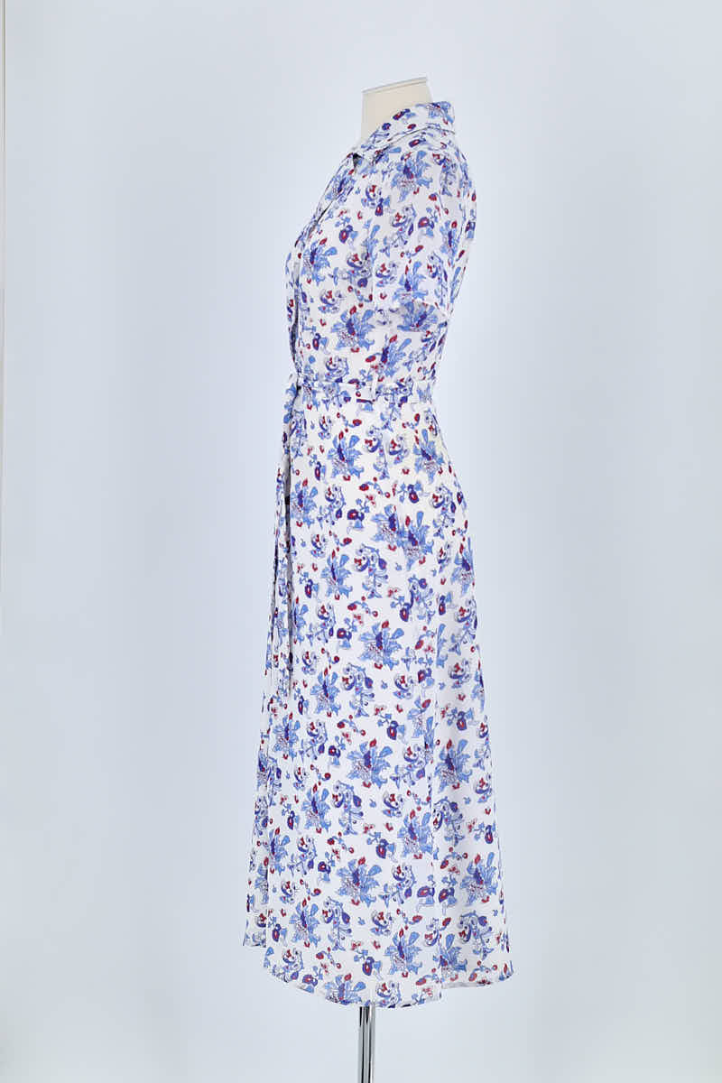 Robe Claudie Pierlot Blanc en Viscose