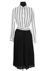 Robe Claudie Pierlot Blanc en Viscose, taille S - Seconde Main