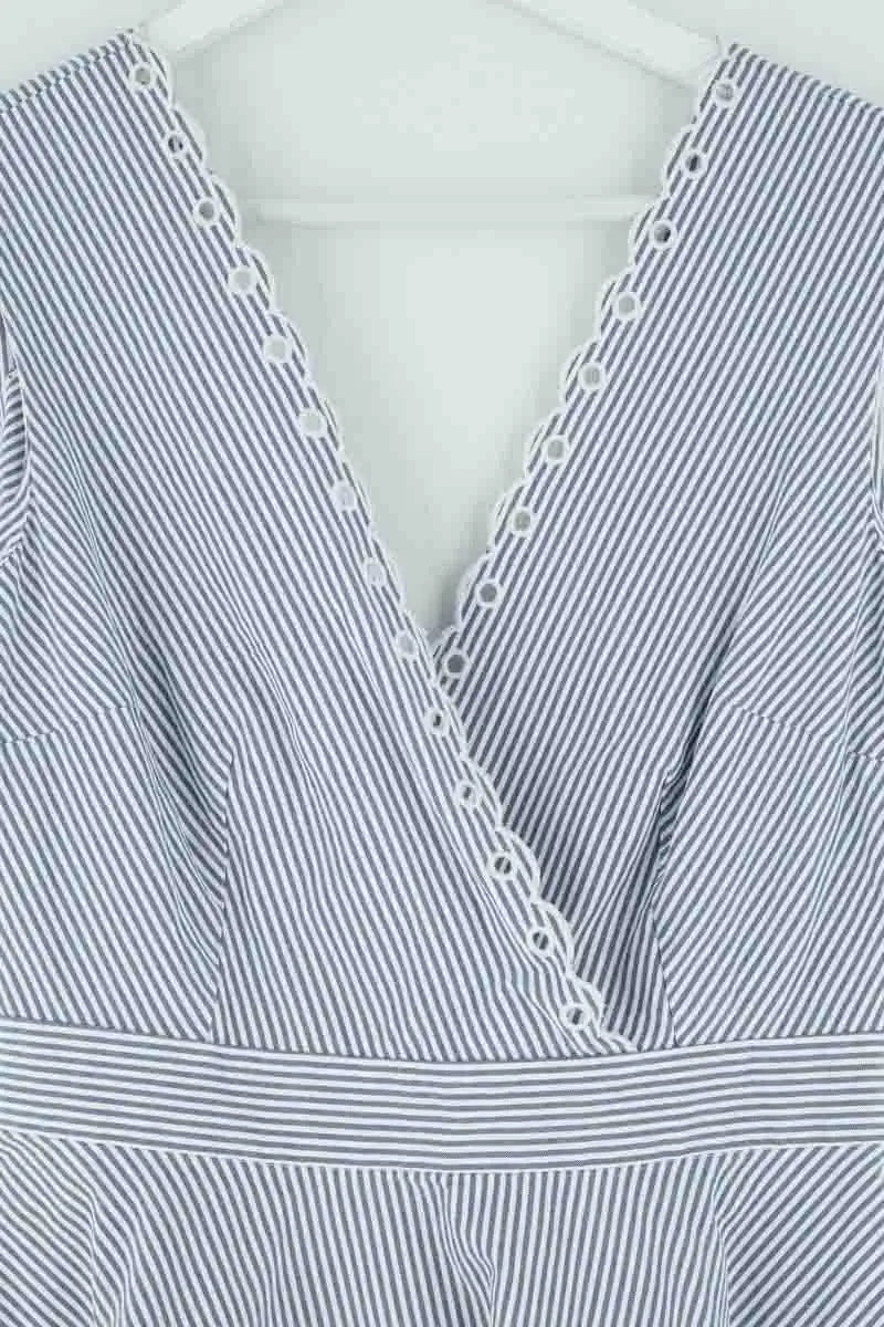 Robe Claudie Pierlot Bleu en Coton