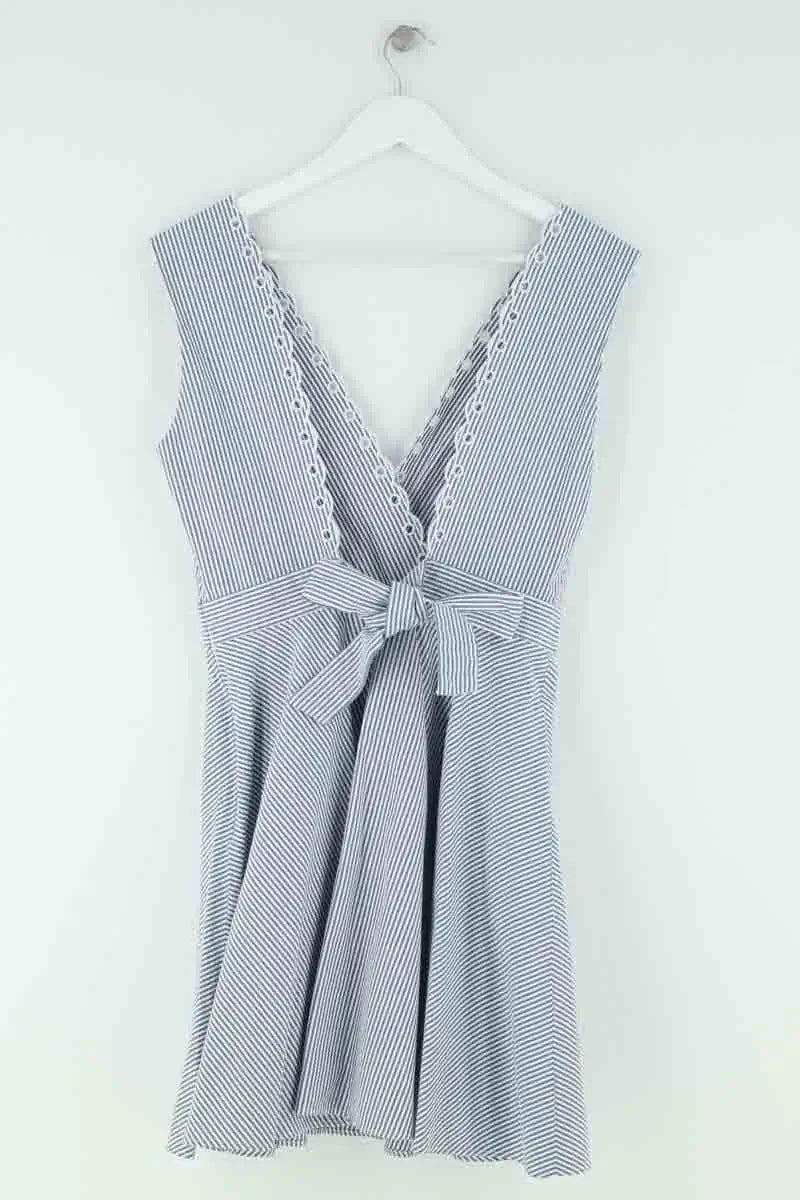 Robe Claudie Pierlot Bleu en Coton