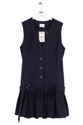 Robe Claudie Pierlot Bleu en Synthétique, taille L - Seconde Main