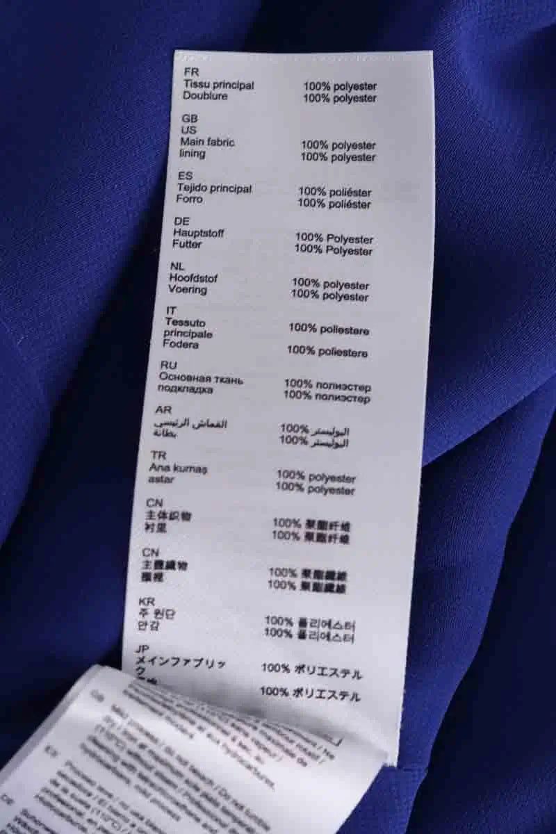 Robe Claudie Pierlot Bleu en Synthétique