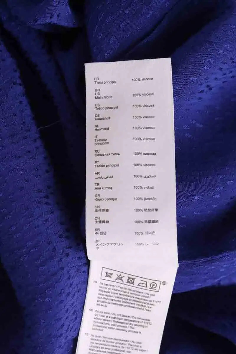 Robe Claudie Pierlot Bleu en Synthétique