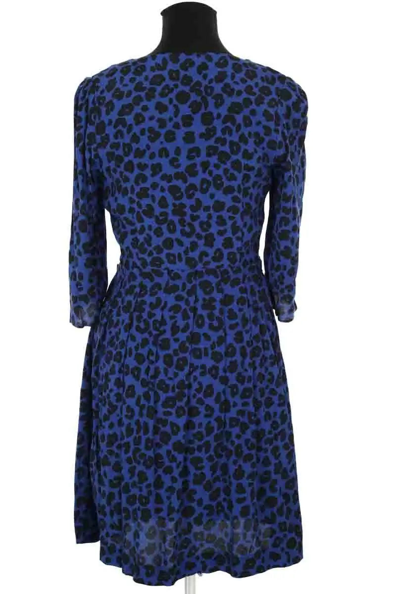 Robe Claudie Pierlot Bleu en Viscose