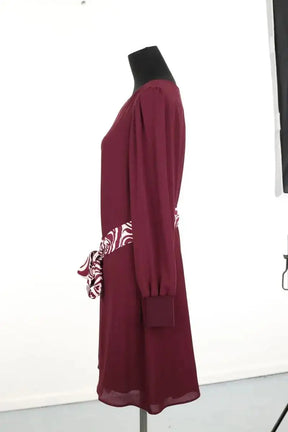 Robe Claudie Pierlot Bordeaux en Polyester