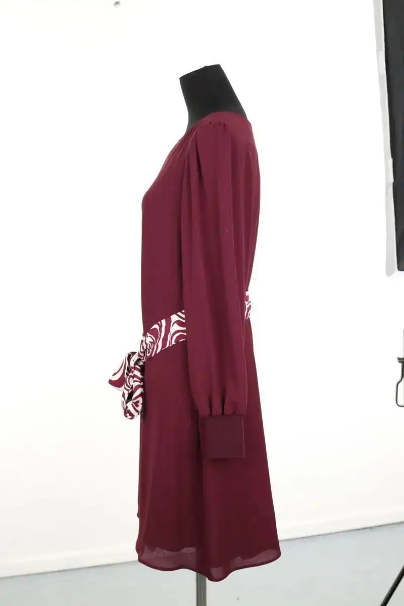 Robe Claudie Pierlot Bordeaux en Polyester