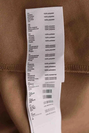 Robe Claudie Pierlot Camel en Synthétique