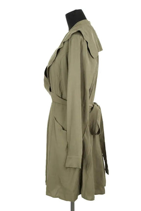 Robe Claudie Pierlot Kaki en Coton