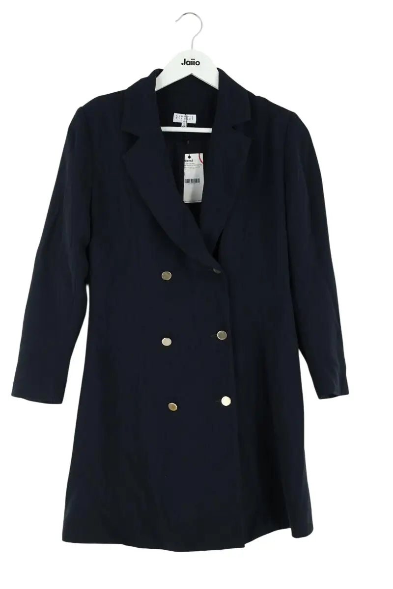 Robe Claudie Pierlot Marine en Coton, taille S - Seconde Main