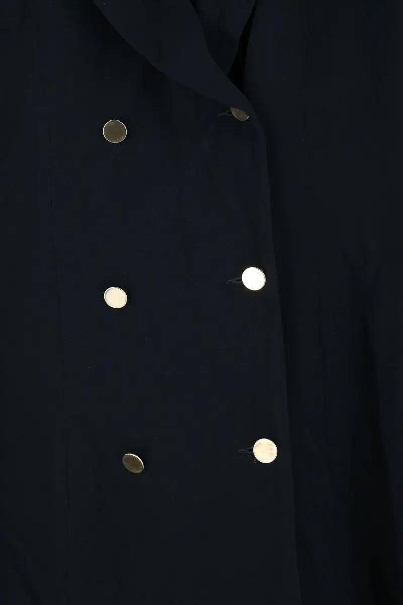 Robe Claudie Pierlot Marine en Coton