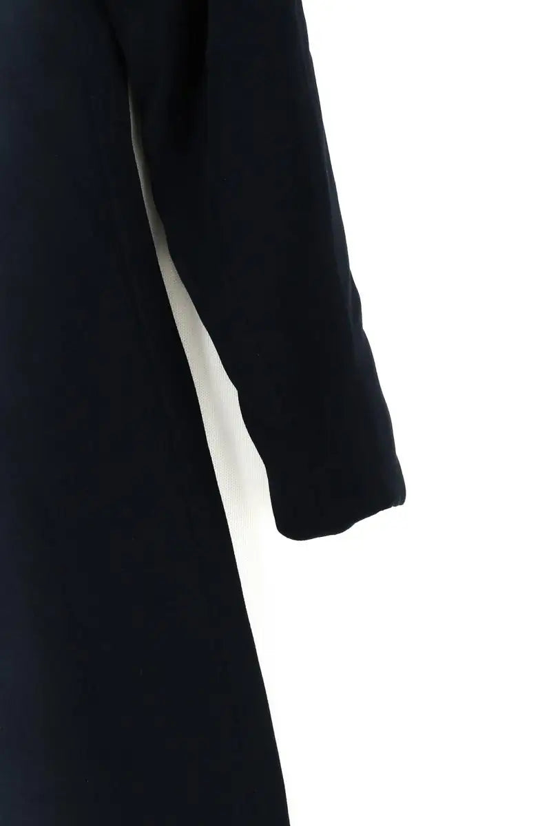 Robe Claudie Pierlot Marine en Coton