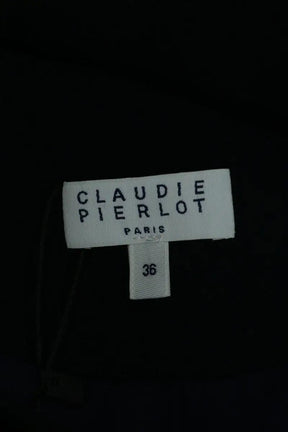Robe Claudie Pierlot Marine en Coton