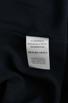 Robe Claudie Pierlot Marine en Polyester