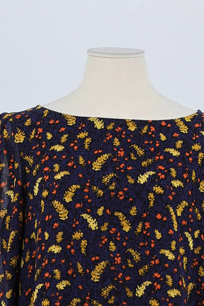 Robe Claudie Pierlot Marine en Polyester