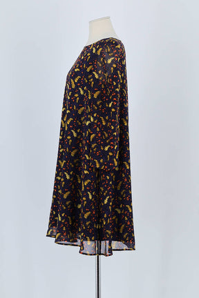 Robe Claudie Pierlot Marine en Polyester