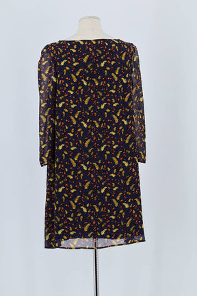 Robe Claudie Pierlot Marine en Polyester
