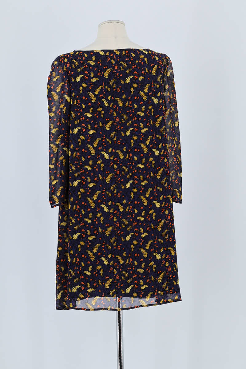 Robe Claudie Pierlot Marine en Polyester