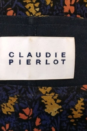 Robe Claudie Pierlot Marine en Polyester