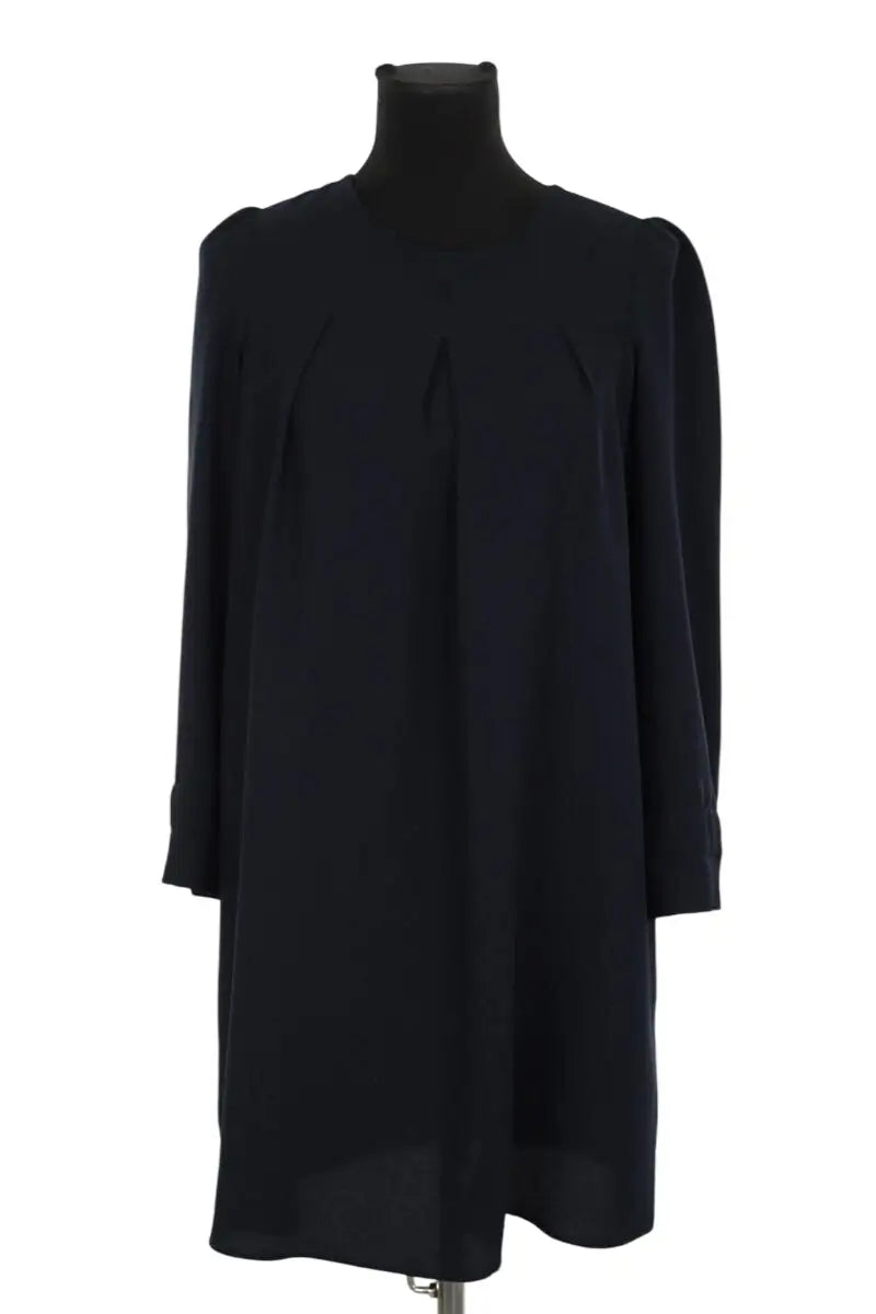Robe Claudie Pierlot Marine en Polyester, taille S - Seconde Main