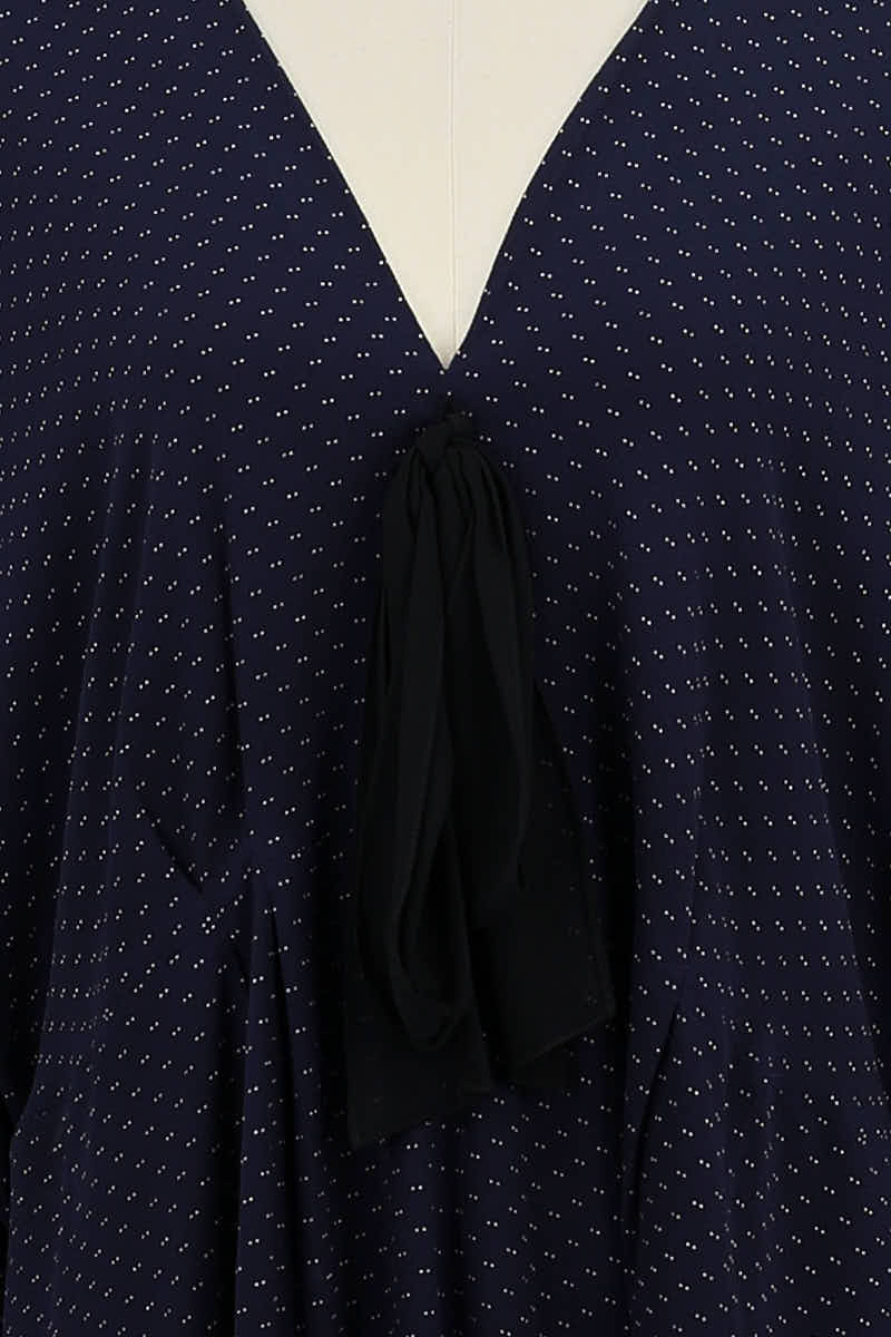 Robe Claudie Pierlot Marine en Synthétique