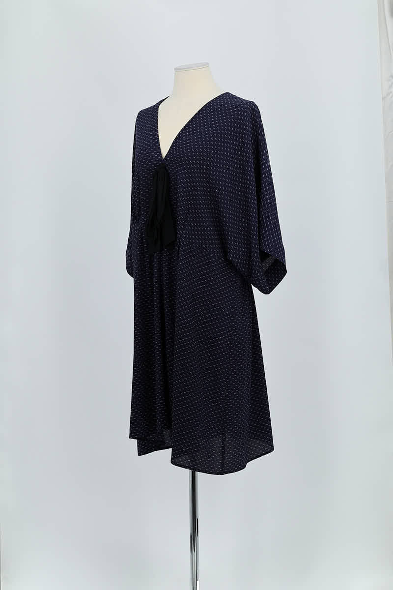 Robe Claudie Pierlot Marine en Synthétique