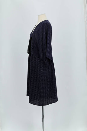Robe Claudie Pierlot Marine en Synthétique