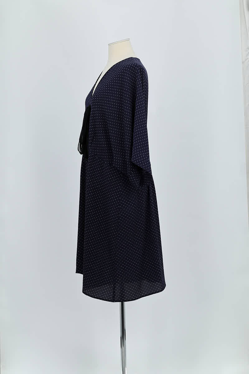 Robe Claudie Pierlot Marine en Synthétique