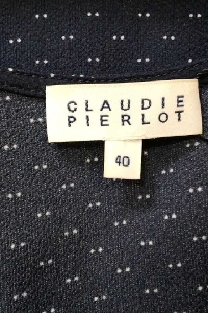 Robe Claudie Pierlot Marine en Synthétique