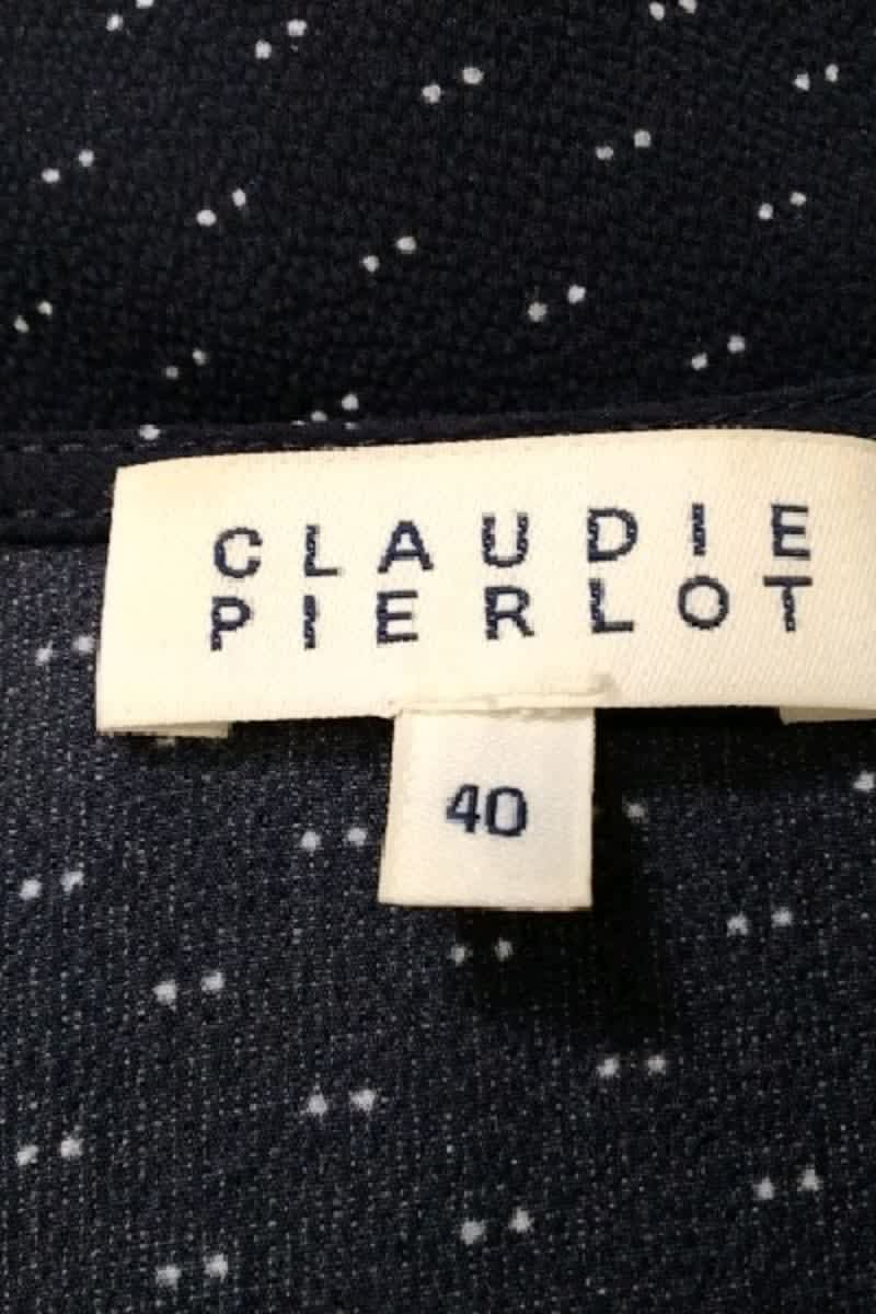 Robe Claudie Pierlot Marine en Synthétique