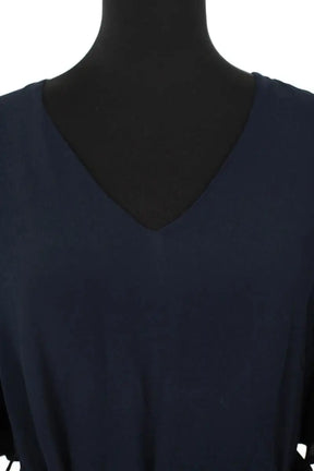 Robe Claudie Pierlot Marine en Viscose