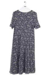 Robe Claudie Pierlot Marine en Viscose, taille L - Seconde Main