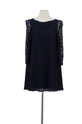 Robe Claudie Pierlot Marine en Viscose, taille S - Seconde Main