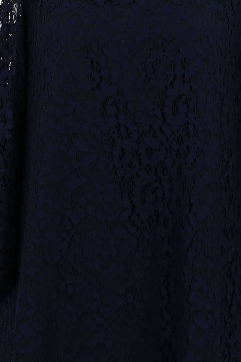 Robe Claudie Pierlot Marine en Viscose