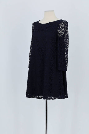 Robe Claudie Pierlot Marine en Viscose