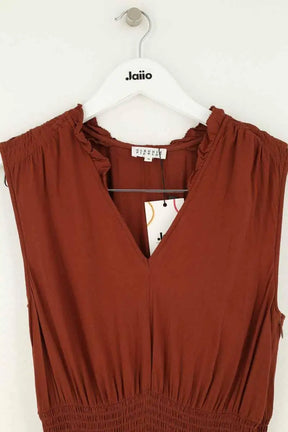 Robe Claudie Pierlot Marron en Viscose