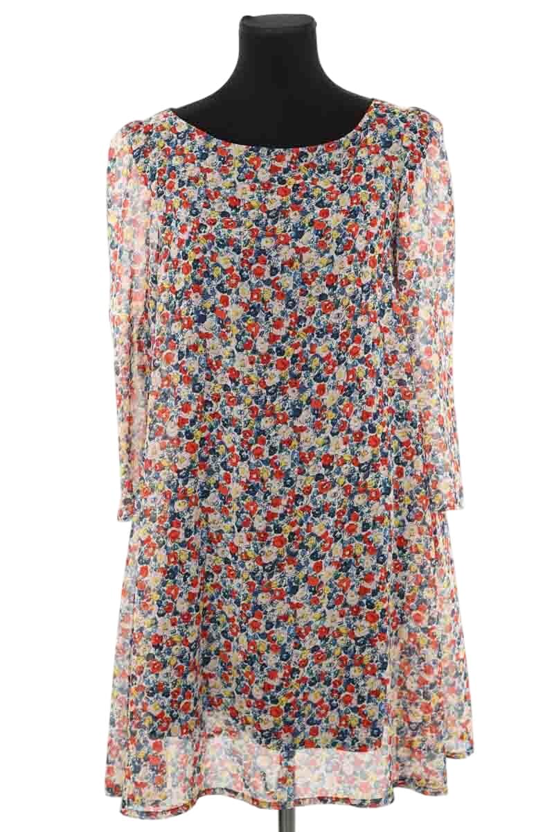 Robe Claudie Pierlot Multicolore en Synthétique, taille L - Seconde Main