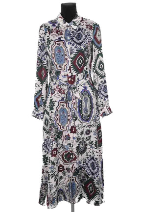 Robe Claudie Pierlot Multicolore en Synthétique, taille S - Seconde Main