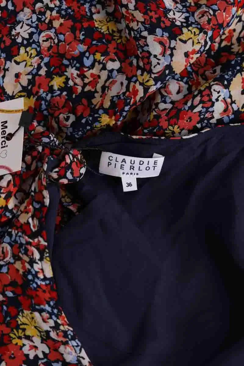 Robe Claudie Pierlot Multicolore en Synthétique