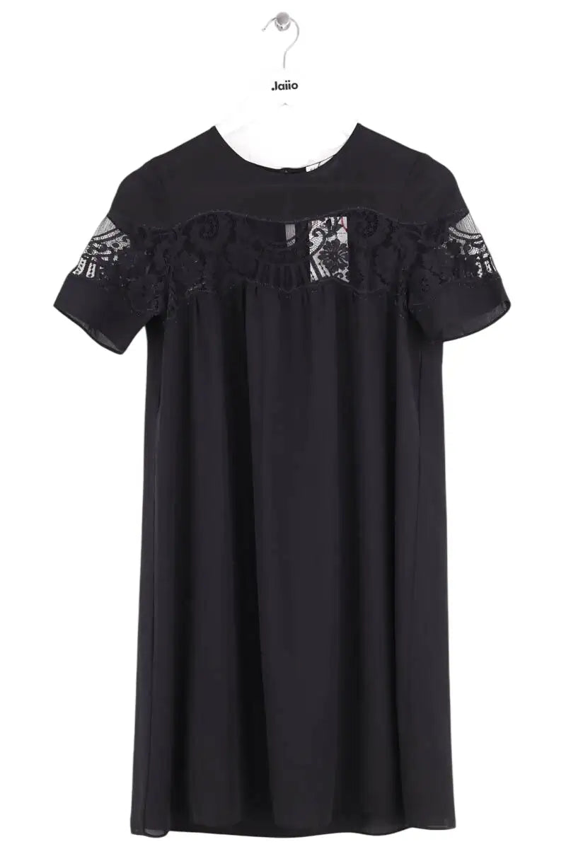 Robe Claudie Pierlot Noir en Coton, taille S - Seconde Main