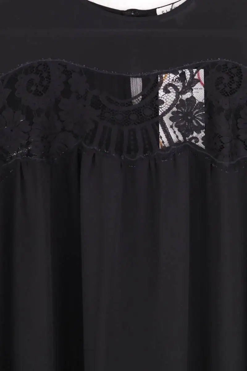 Robe Claudie Pierlot Noir en Coton