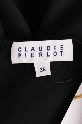 Robe Claudie Pierlot Noir en Coton
