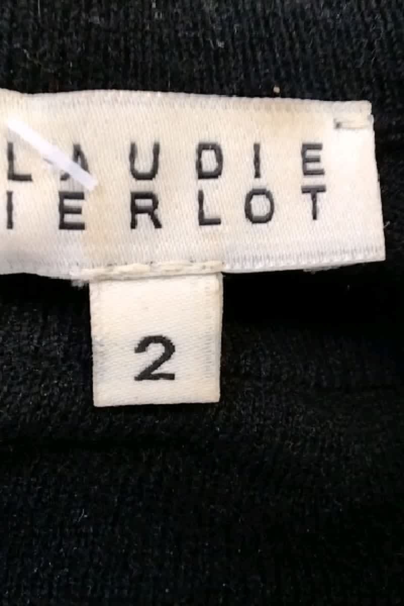 Robe Claudie Pierlot Noir en Laine