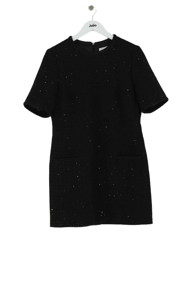 Robe Claudie Pierlot Noir en Polyester, taille L - Seconde Main