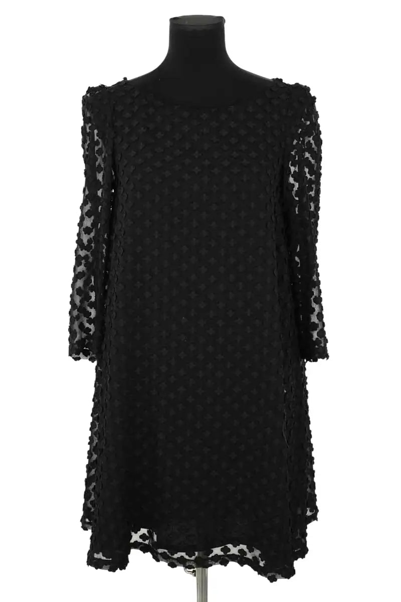 Robe Claudie Pierlot Noir en Polyester, taille S - Seconde Main