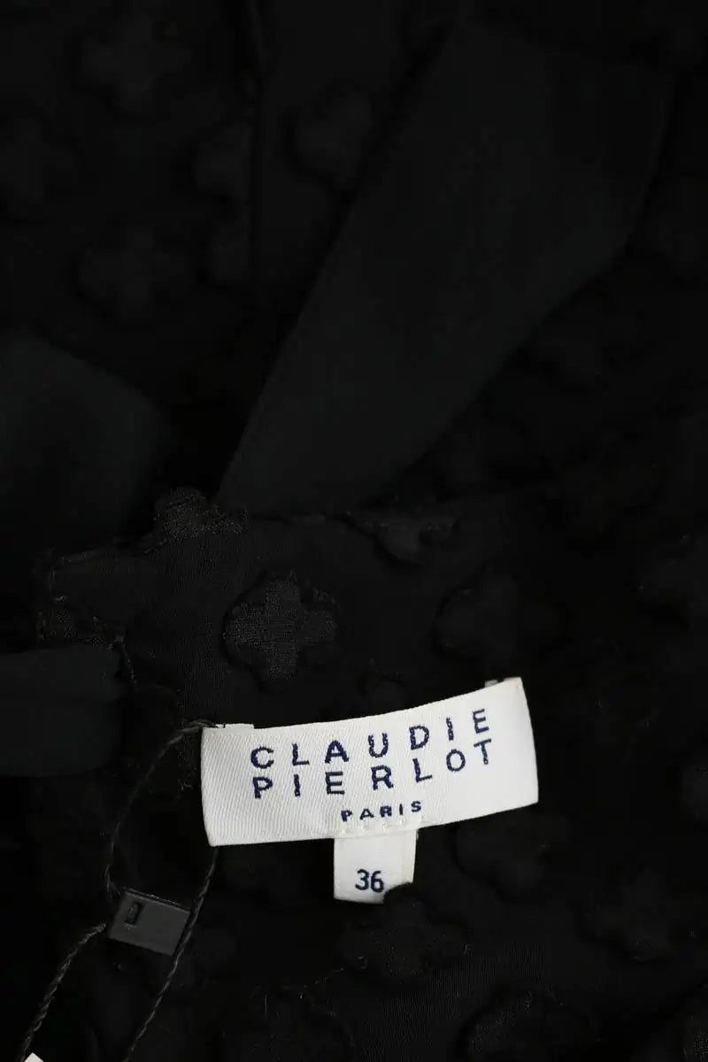 Robe Claudie Pierlot Noir en Polyester