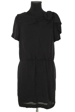 Robe Claudie Pierlot Noir en Polyester, taille S - Seconde Main