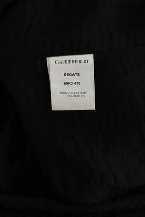 Robe Claudie Pierlot Noir en Polyester