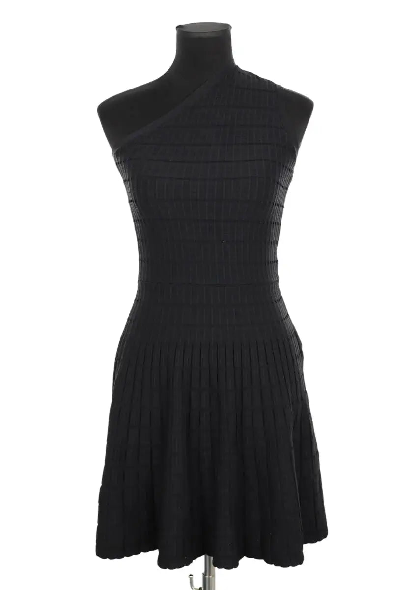 Robe Claudie Pierlot Noir en Polyester, taille S - Seconde Main