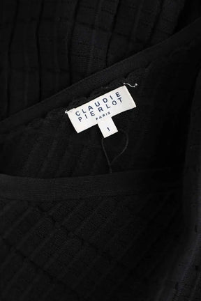 Robe Claudie Pierlot Noir en Polyester